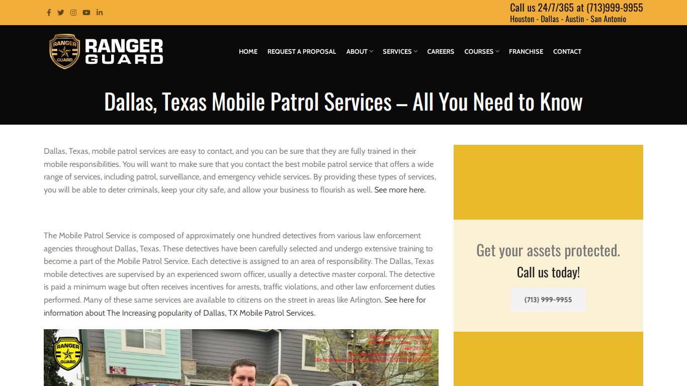 Dallas, Texas Mobile Patrol Services – All You Need to Know